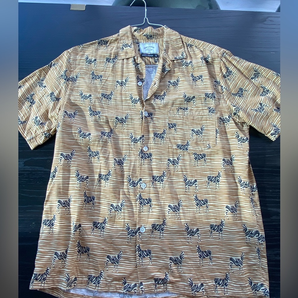 Portuguese Flannel (Master Craftsman Edition) Zebra Pattern size L